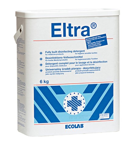 Detergent pulbere cu dezinfectant ecolab eltra 6 kg